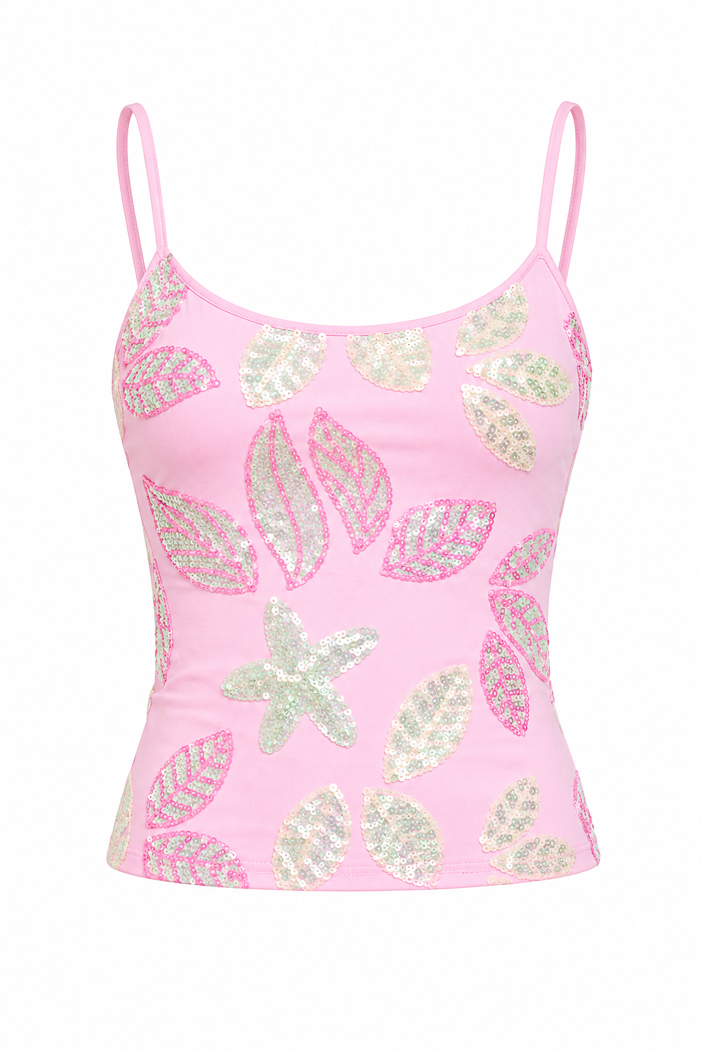 Proncsss Polly - Lunavia Sequin Cami Top Pink - XS (New With Tags)