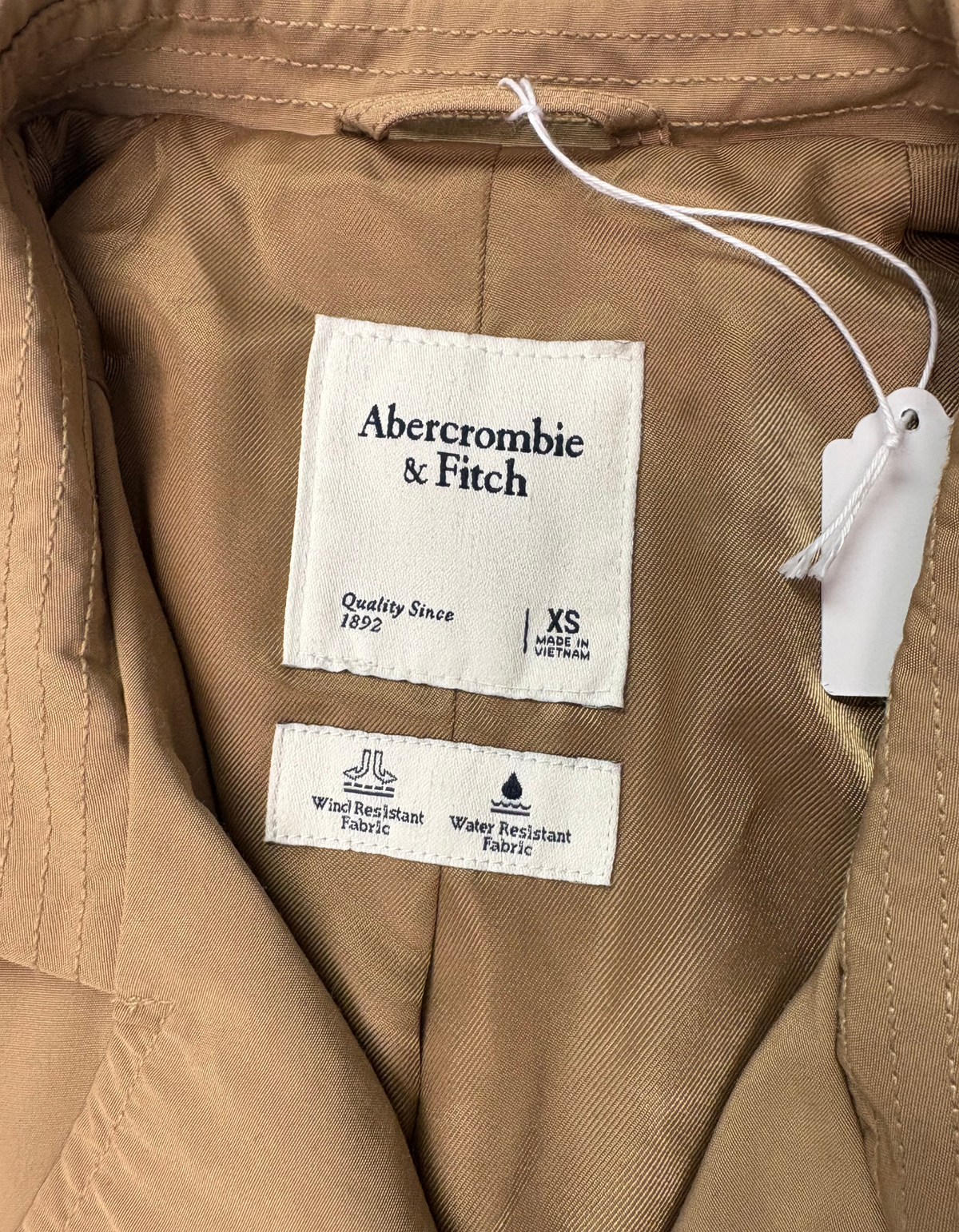 Abercrombie & Fitch - Classic Trench Coat - XS (Like-New)