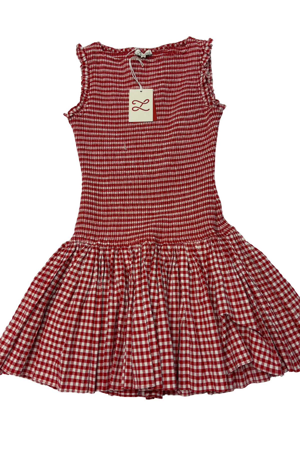 L'Academie - Marianna Gwen Mini Dress in Red & White - M (New with Tags)