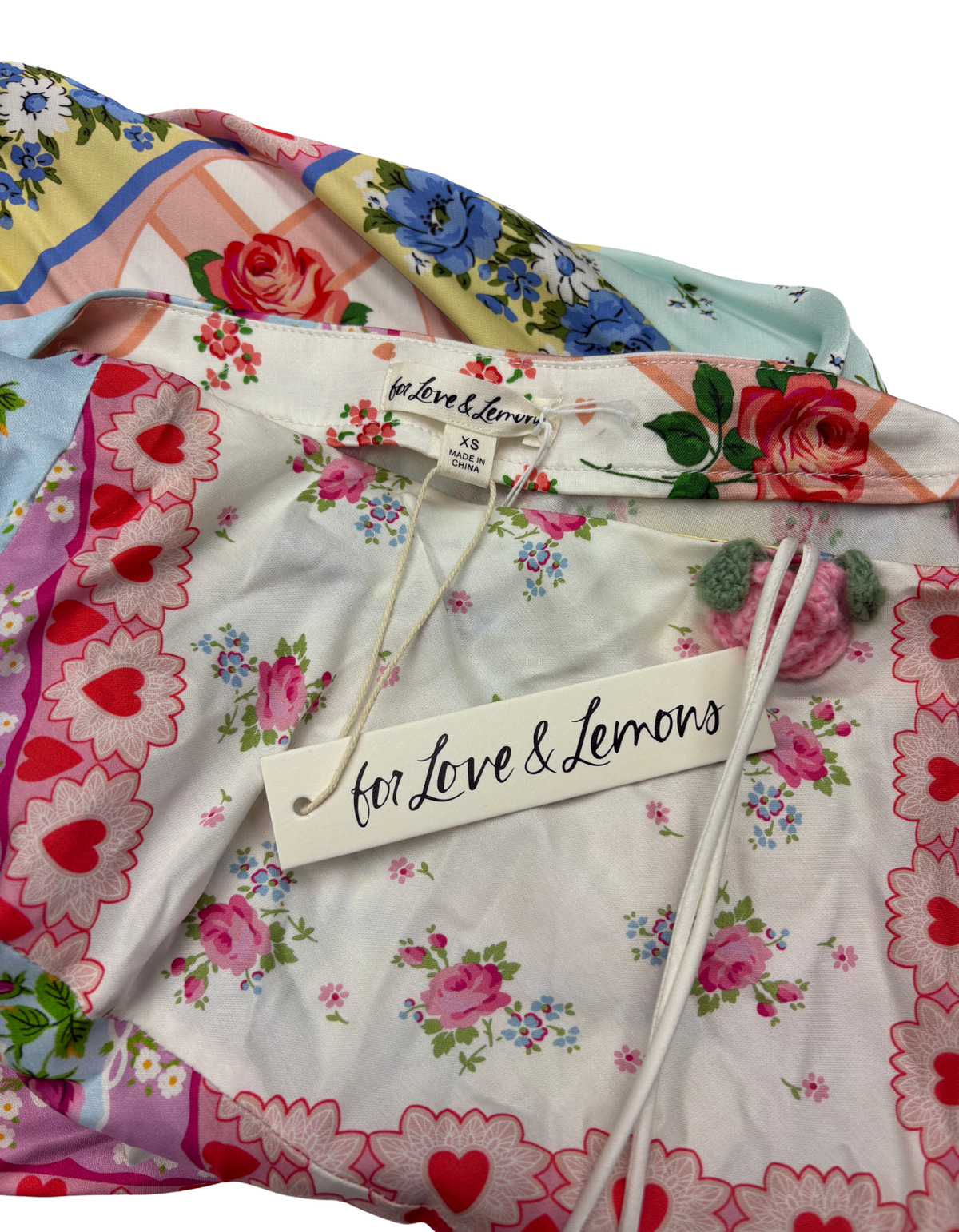 For Love and Lemons - Cassandra Maxi Skirt Set - XS (New with Tags)