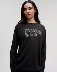 Disney X Lululemon - Black Long Sleeve Shirt - NEW WITH TAGS