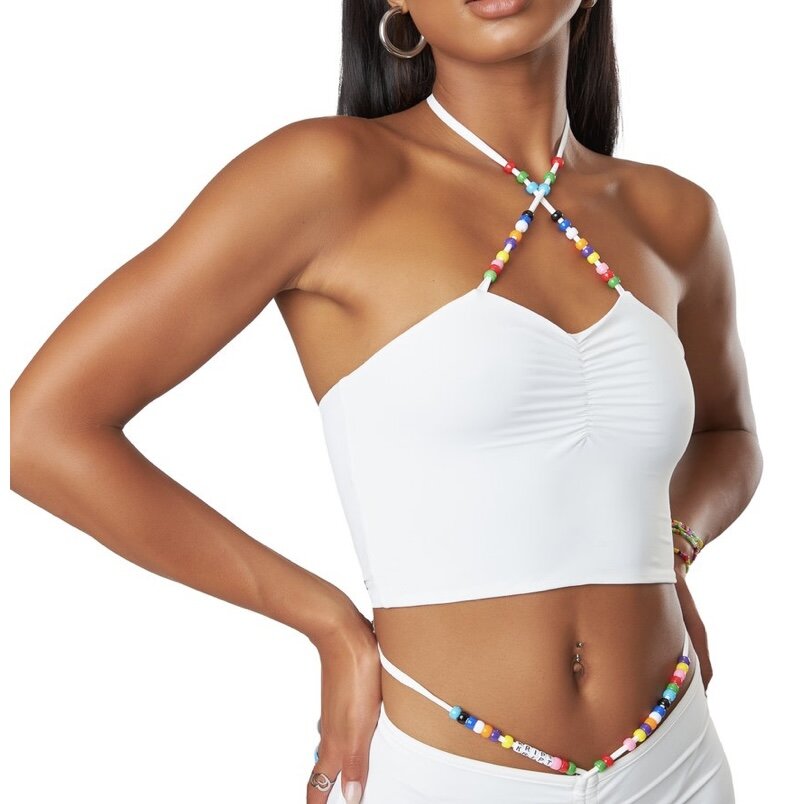 The Kript Trixie Top White - FINAL SALE