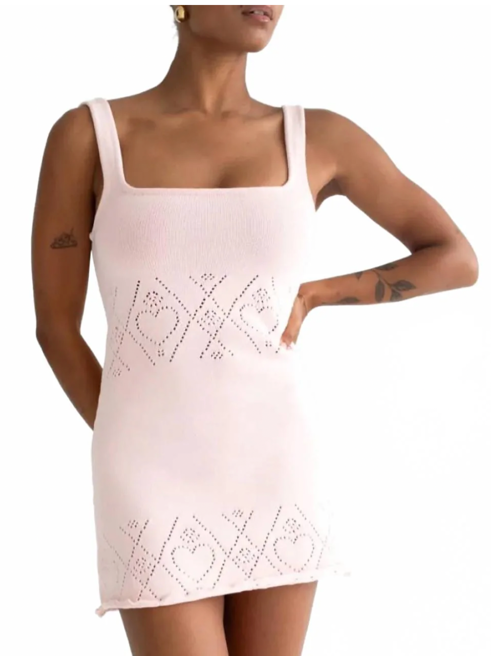 Rumored - Pink Mini Dress - M (New with Tags)