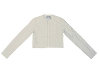 “The Georgina” White Cardigan