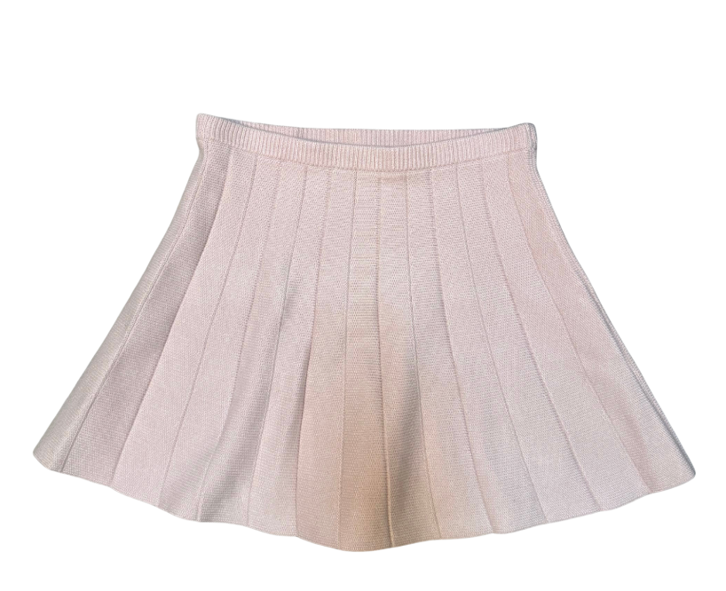 Majorelle Knit Pink Mini Skirt