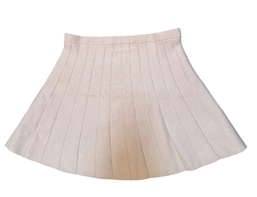 Majorelle Knit Pink Mini Skirt