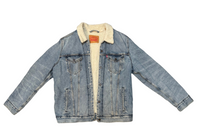 Denim Sherpa Jacket