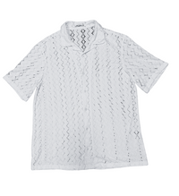 Textured Crochet Shirt