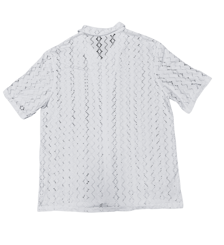 Textured Crochet Shirt