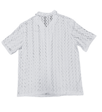 Textured Crochet Shirt