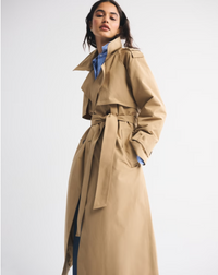 Abercrombie & Fitch - Classic Trench Coat - XS (Like-New)