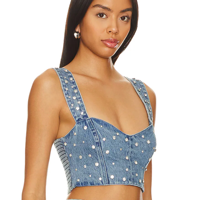 Show Me Your MUMU - Shania Top - S (Like-New)