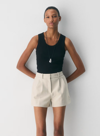 Babaton - Pleated Mini Short - US8 (Like-New)