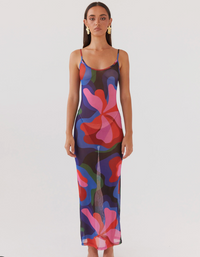 Peppermayo - Love on The Run Maxi Dress - US 8 (Like-New)