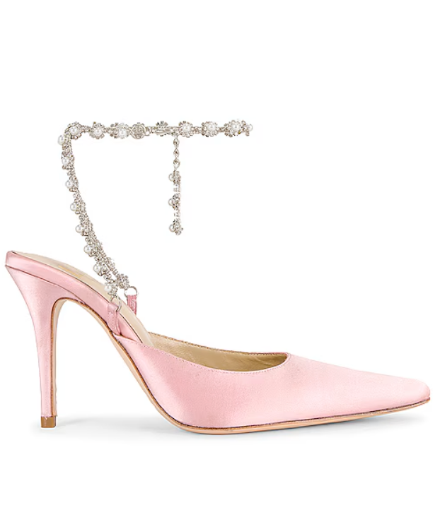LPA - Pearl Ankle Strap Heel - US 6.5 (Gently Used)