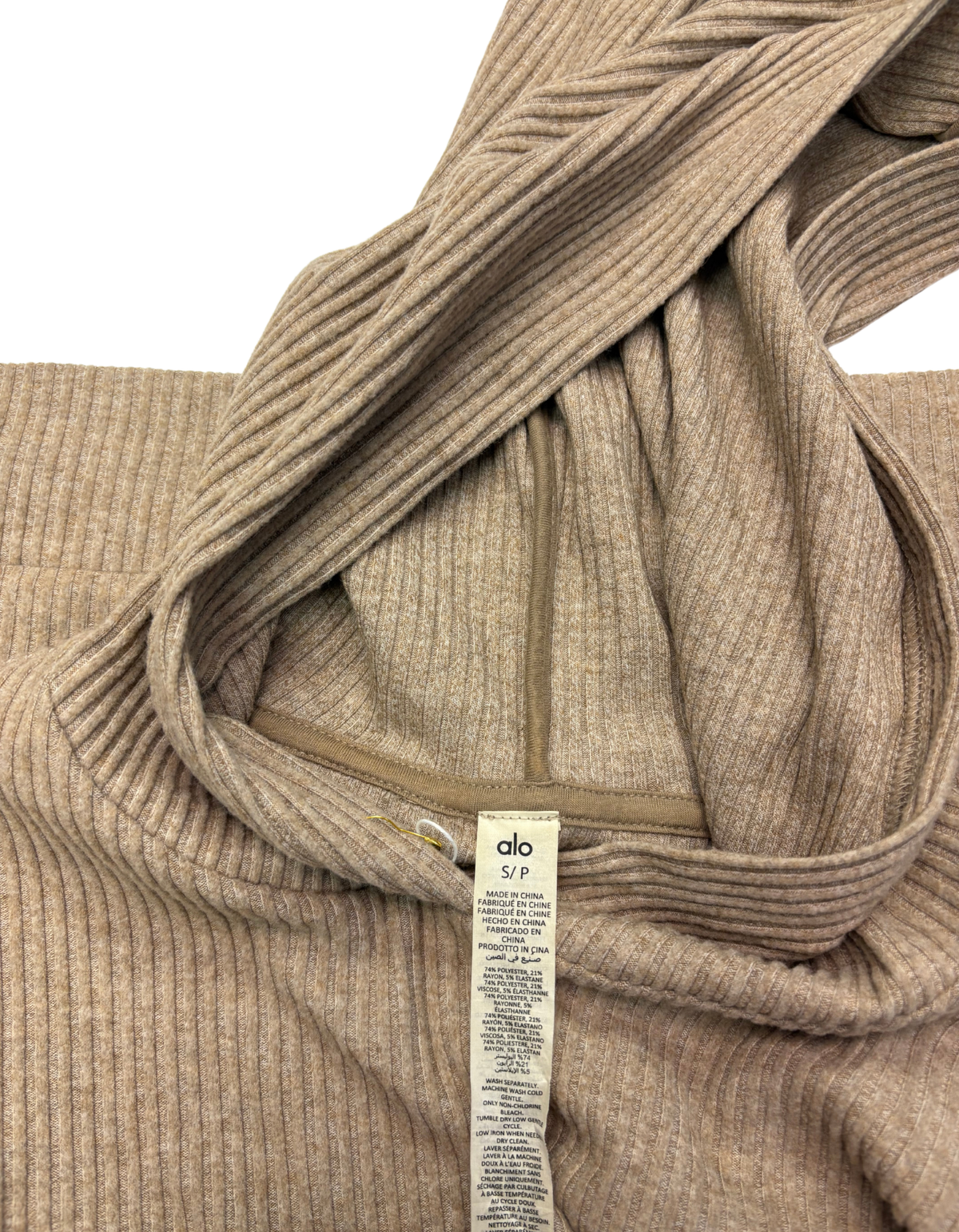 Alo - Gravel Heather Muse Hoodie and Sweatpants Set - S/M (Like-New)