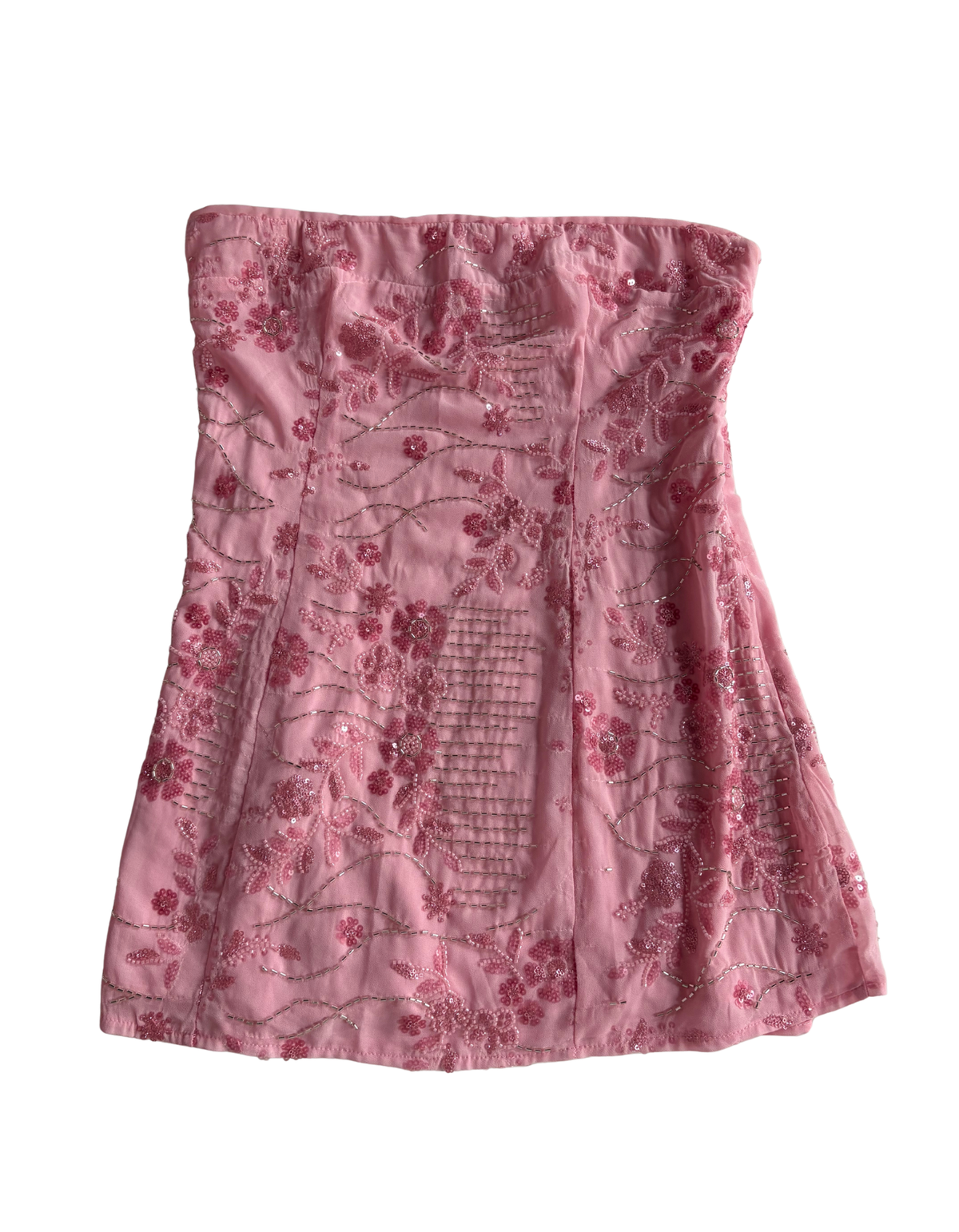 Peppermayo - Kiesha Strapless Mini Dress in Pink - US8 (Like-New)