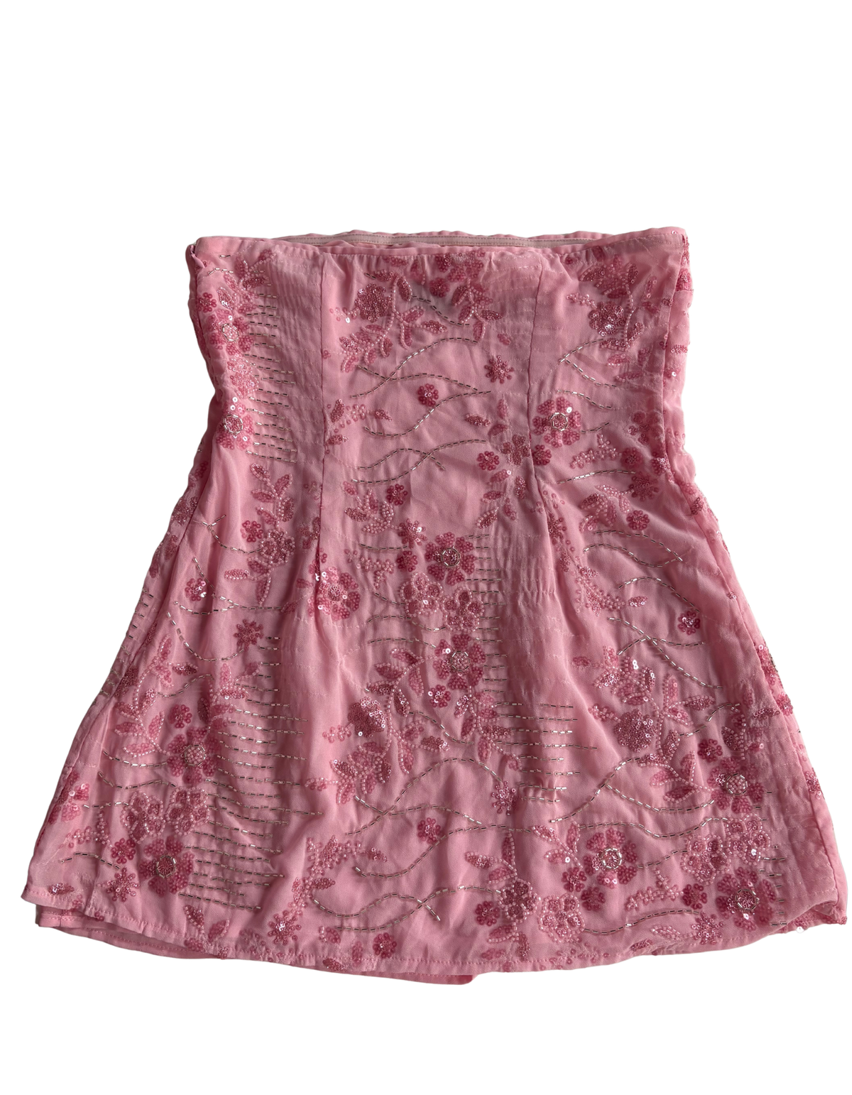 Peppermayo - Kiesha Strapless Mini Dress in Pink - US8 (Like-New)
