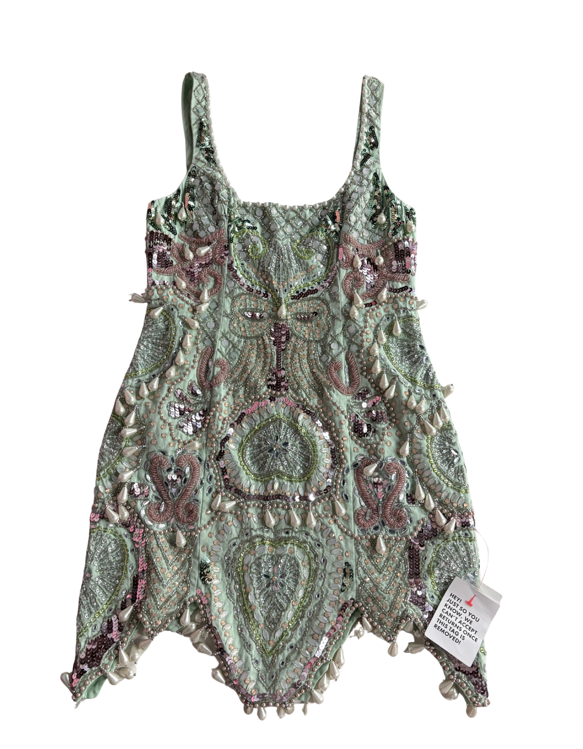 Asos Luxe - Gem Encrusted Mini Dress - US6 (New with Tags)