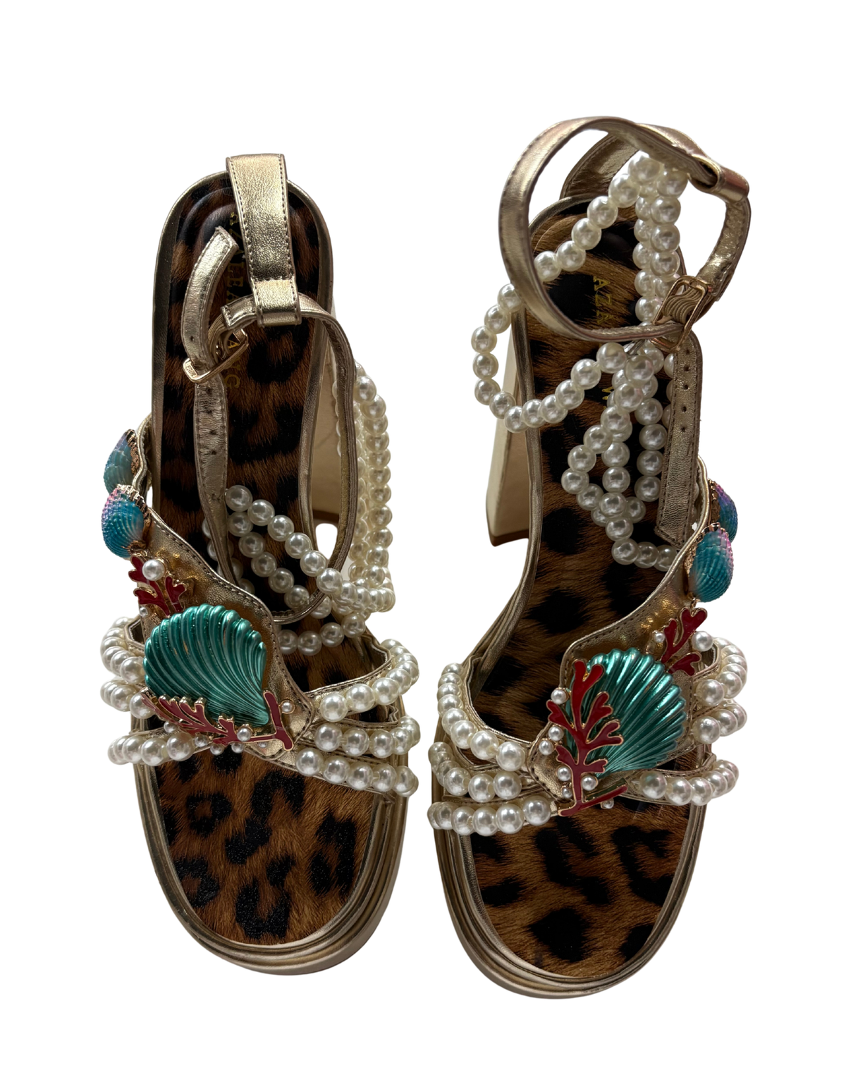 Akira - Azalea Wang Arleth Gold Sandal - US7 (Like-New)