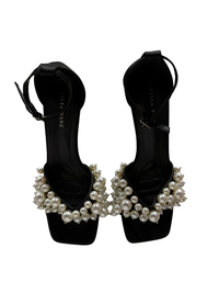 Azalea Wang - Black Stiletto Sandal - US7 (Like-New)