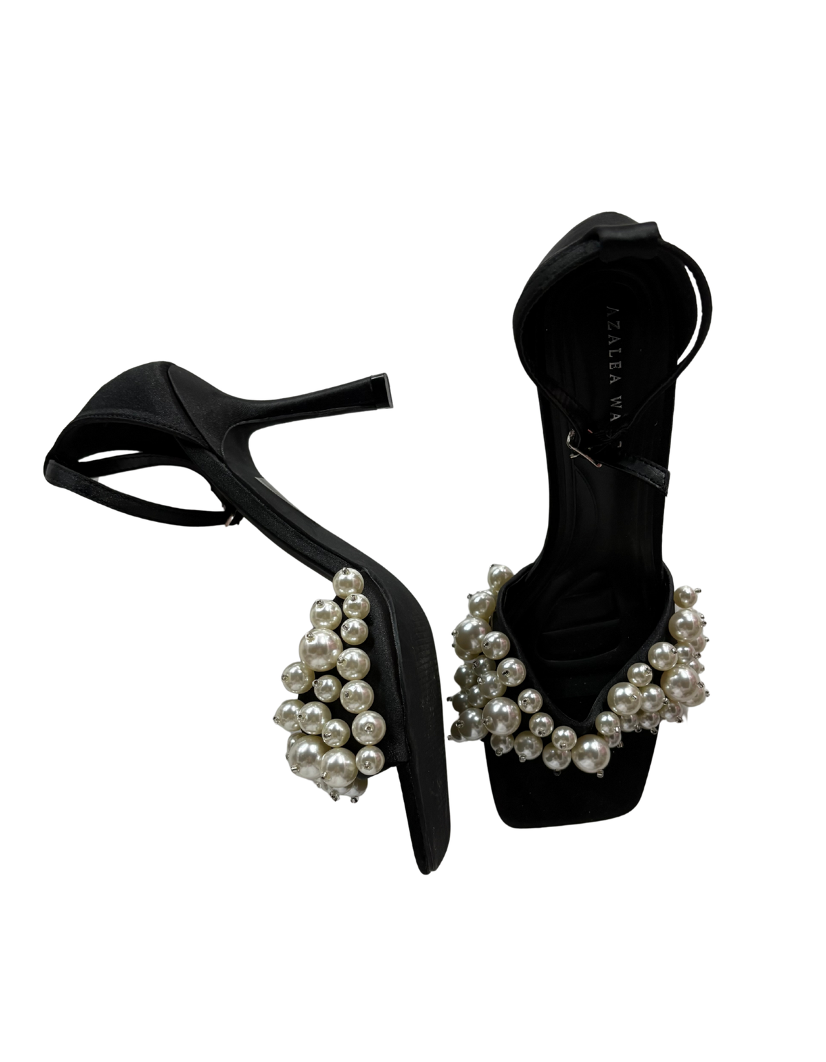 Azalea Wang - Black Stiletto Sandal - US7 (Like-New)