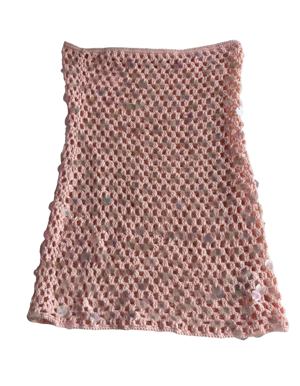 Peppermayo - Montana Sequin Crochet Mini Dress - L/XL (Like-New)