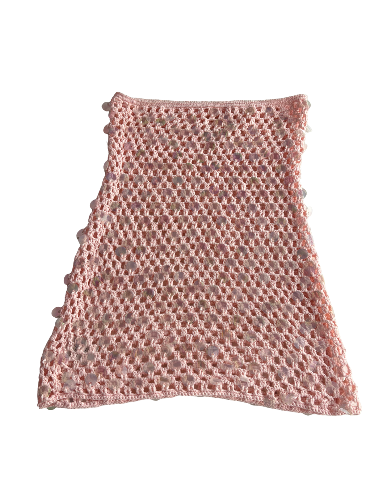 Peppermayo - Montana Sequin Crochet Mini Dress - L/XL (Like-New)