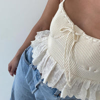 Arielle Knit Corset Top - FINAL SALE