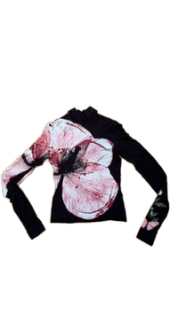 Alice + Olivia - Delaina Long Sleeve Turleneck Top - Size XS (Gently Used)
