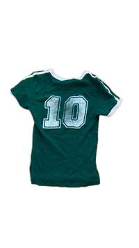 iets frans - Green Sporty Top - T Shirt - Size M (Gently Used)