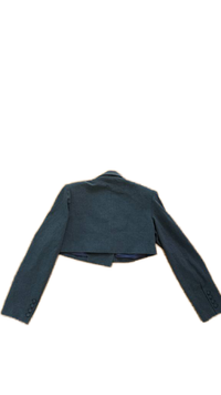 Camila Coelho - Ludlow Cropped Blazer - Gray Charcoal - Size S (Like New)