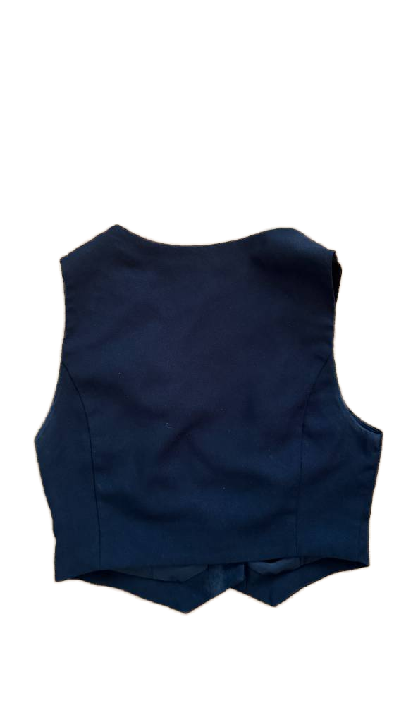 Abercrombie & Fitch - Black Cropped Vest - Size S (Like New)