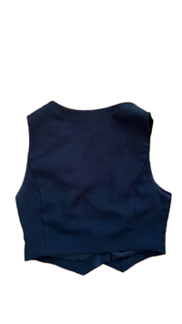 Abercrombie & Fitch - Black Cropped Vest - Size S (Like New)