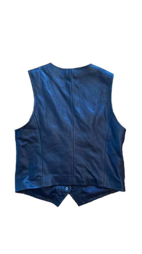 Madewell - Luxe Lamb Leather Vest - Size 4 (Like New)