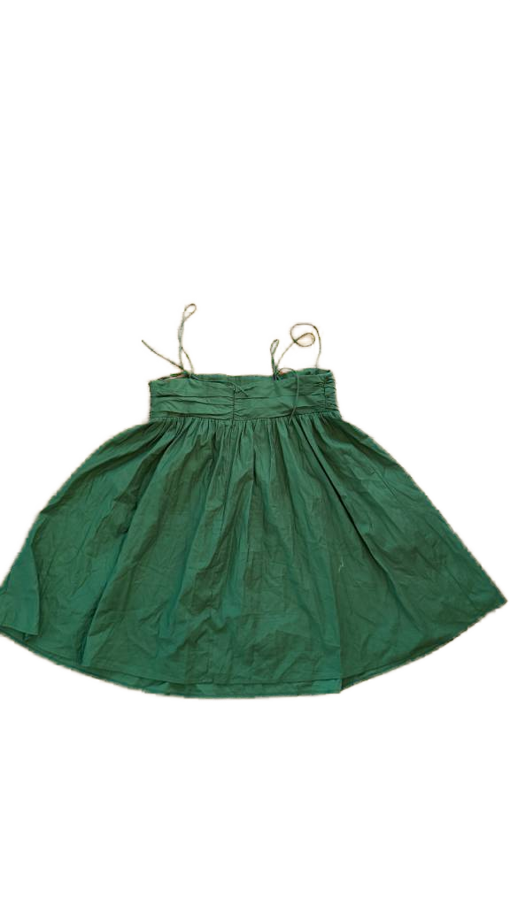 Reformation Catarina Babydoll Mini Dress - Green - Size 6 (Like New)