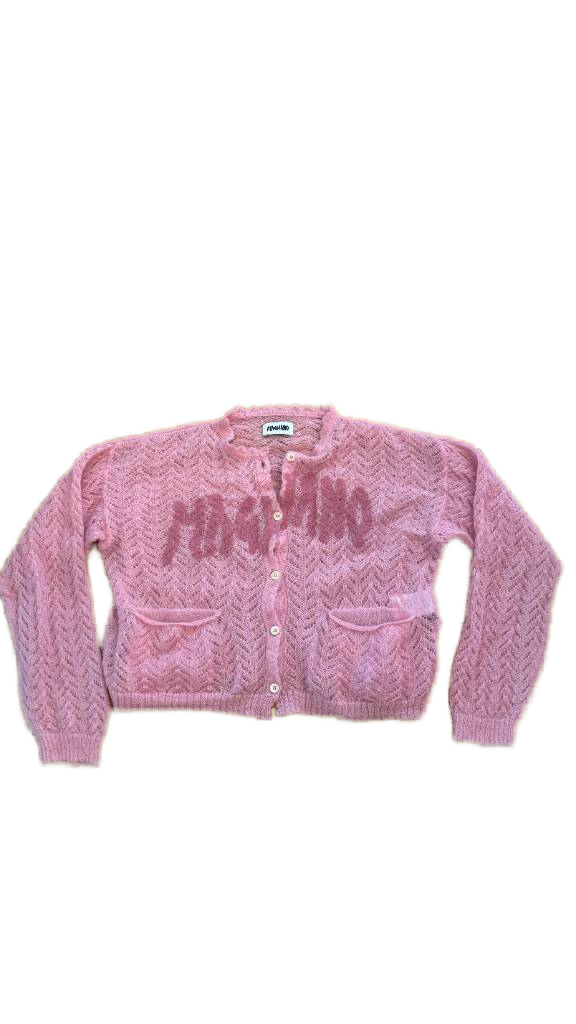 MAGLIANO - Bimbo Cardigan - Pink Sweater - One Size (Like New)