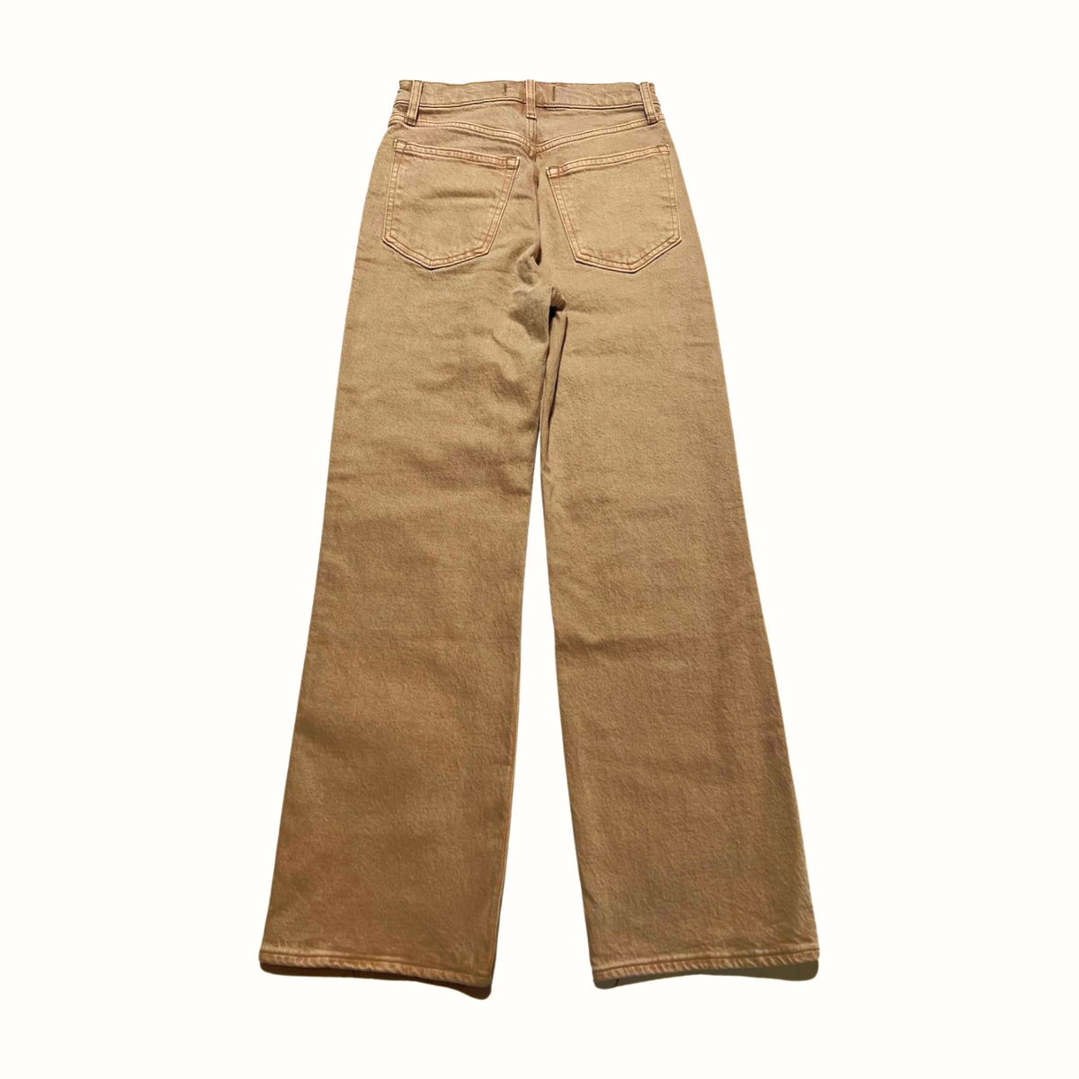 Abercrombie & Fitch- Tan Straight Leg Jeans