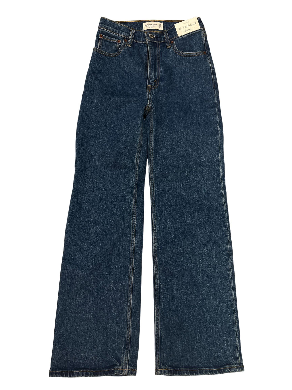 Abercrombie & Fitch - Blue Straight Leg Jeans - New With Tags