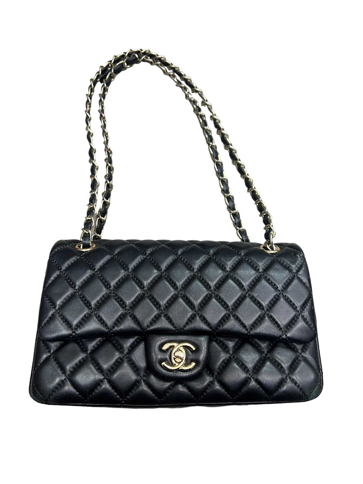 Chanel - Black Quilted Handbag