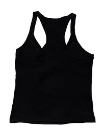 White Fox Active - Black Tank Top