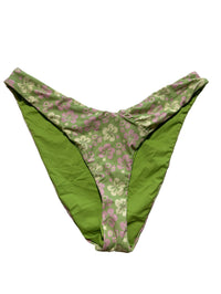 Dippin' Daisys - Green Floral Bikini Bottom