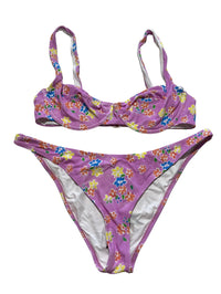 Princess Polly - Purple Floral Bikini Set