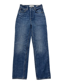 Denim Forum - Blue Straight Leg Jean