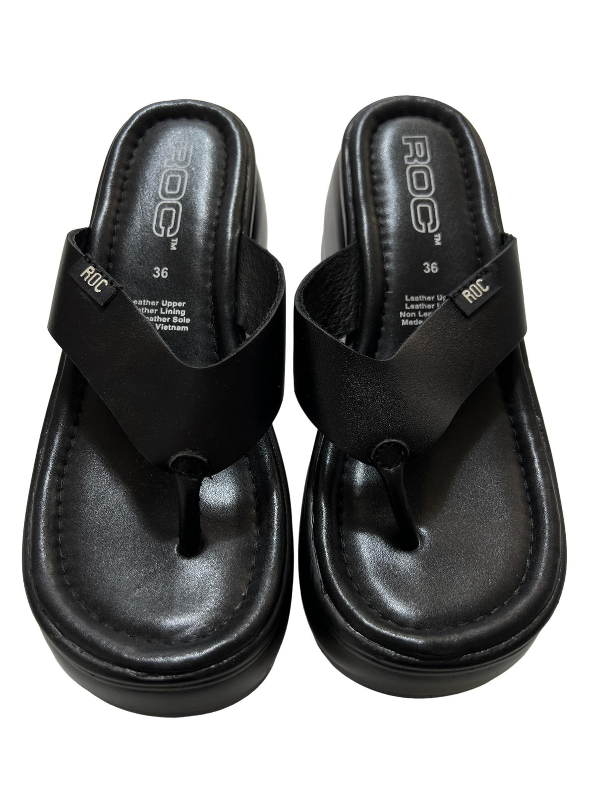 Roc - Black Platform Sandal