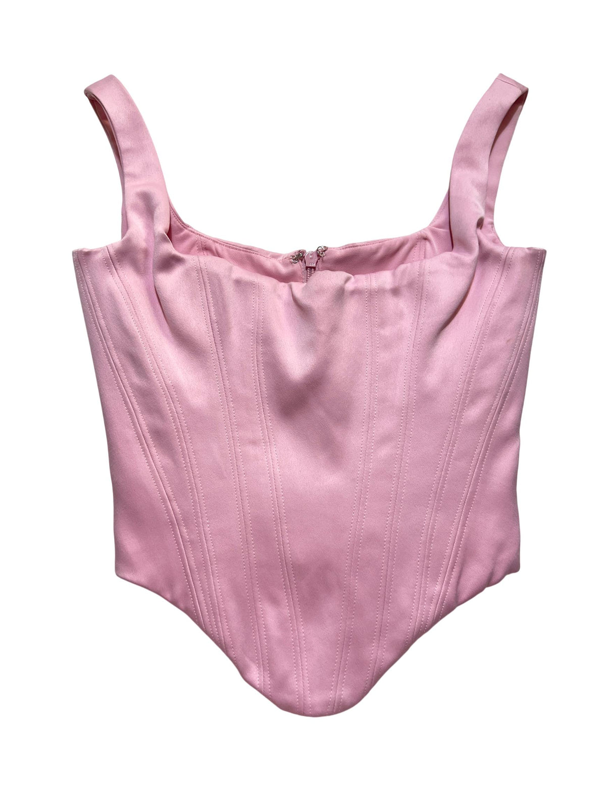 House Of Cb - Pink Corset Top