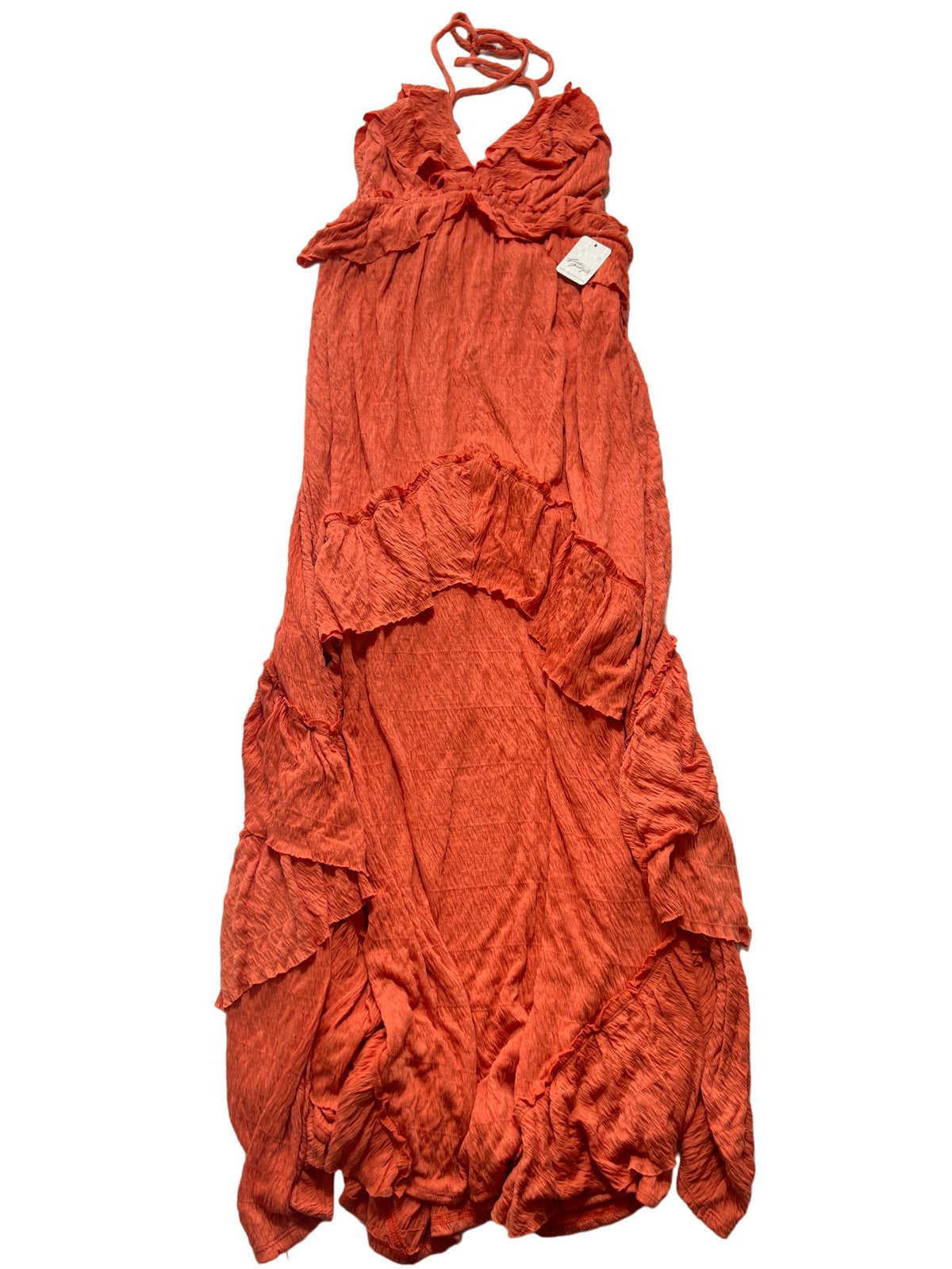 Free People - Orange Maxi Dress - New With Tags