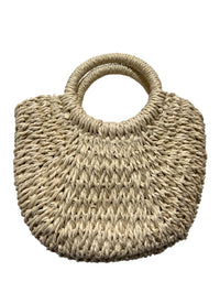 Tan Ratan Handbag