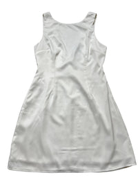 Lulus - White Satin Dress