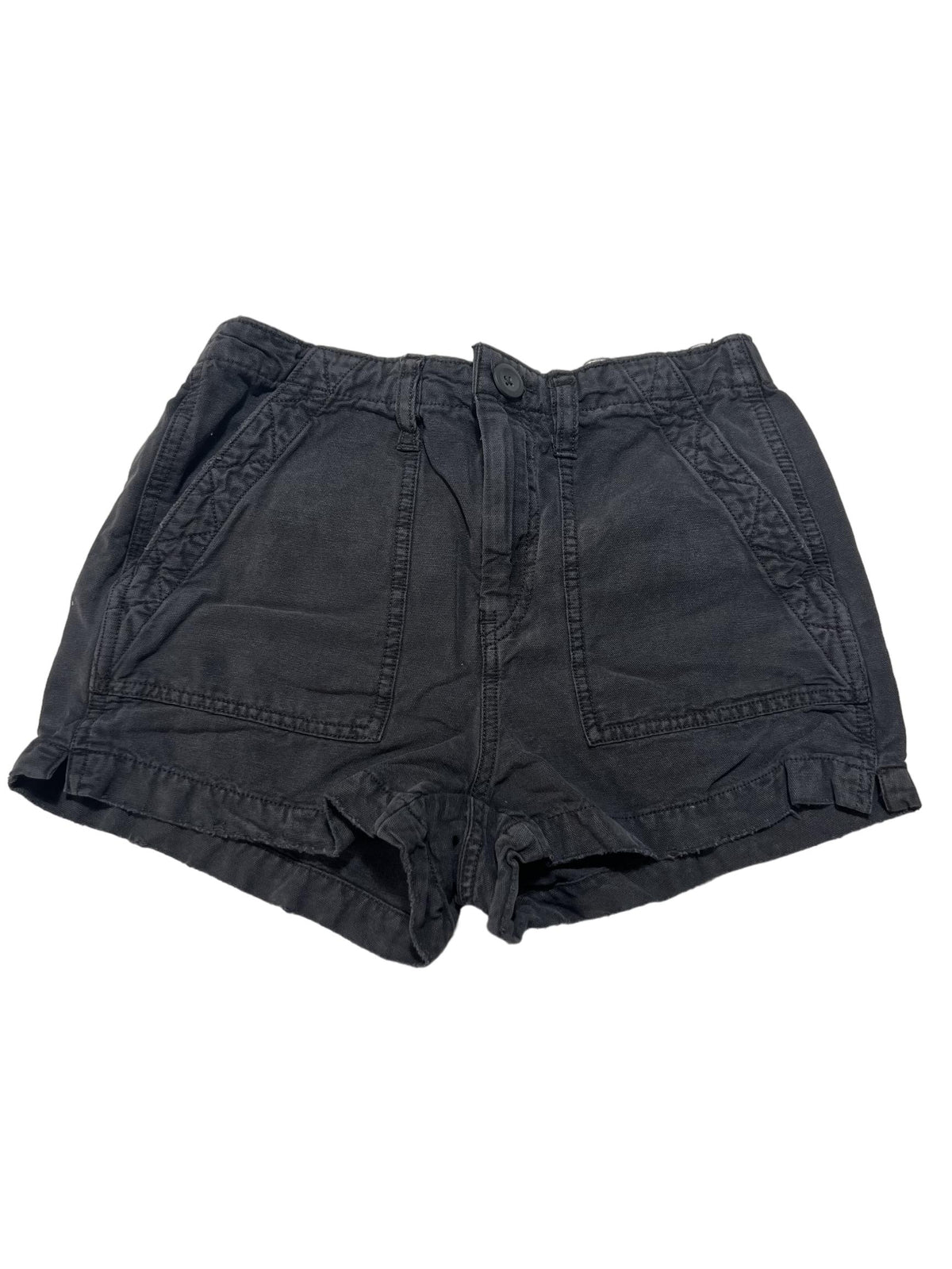 Aerie - Black Denim Mini Short